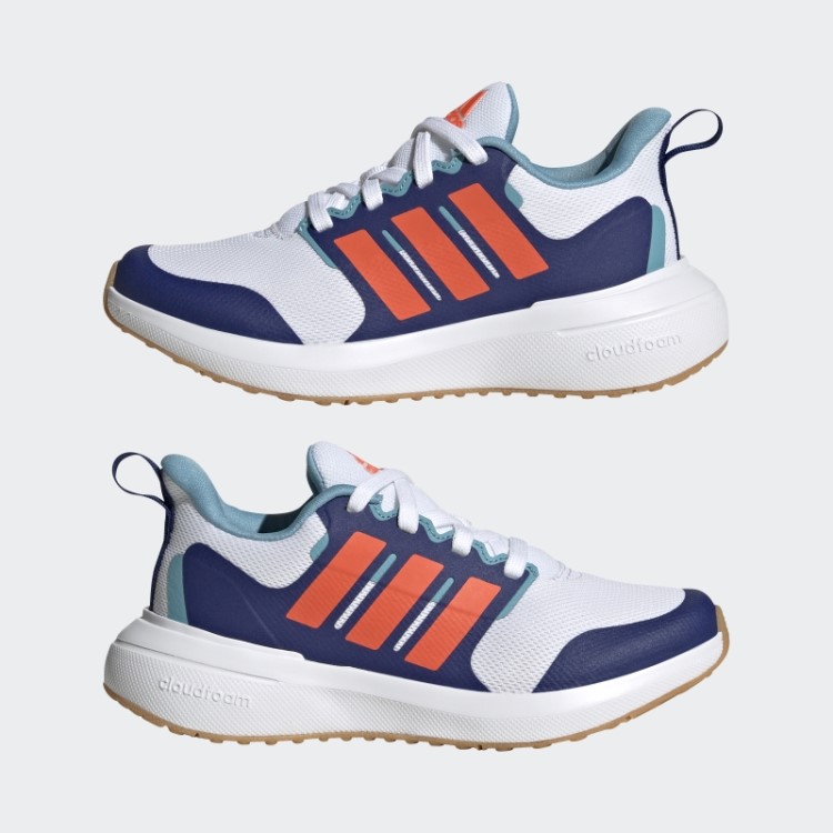 Fortarun 2.0 Cloudfoam Sapato De Renda Adidas Branco