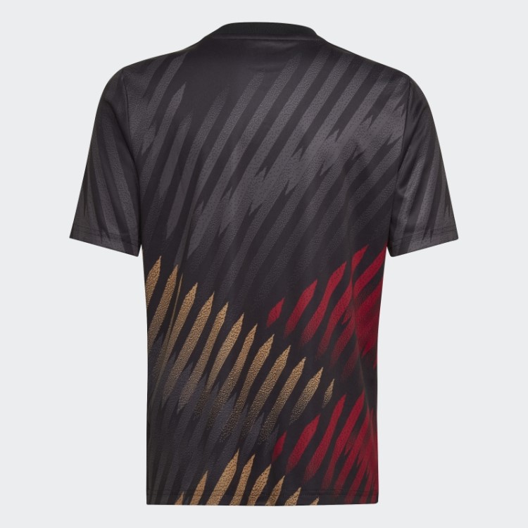 Camisa Pré-jogo Alemanha 22 Preta Adidas