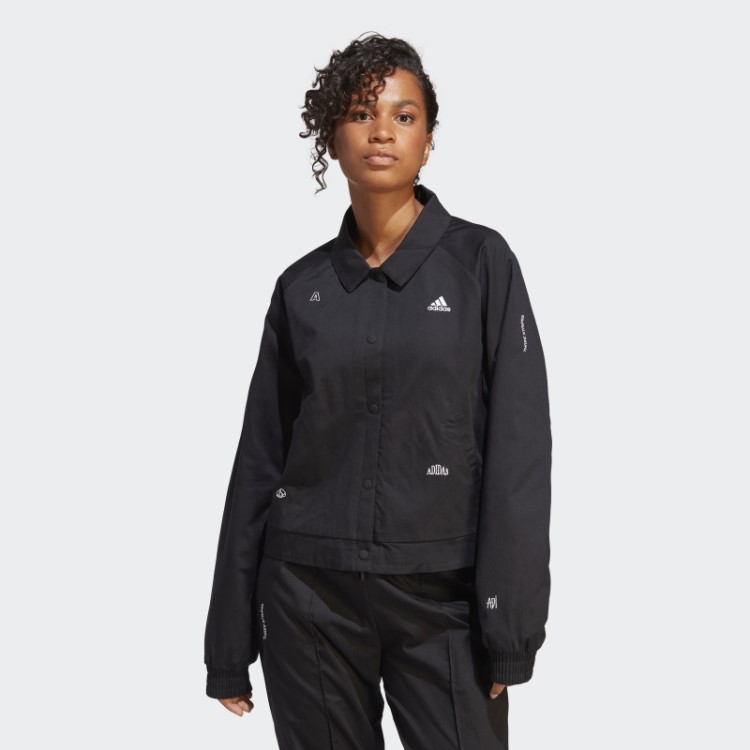 Jaqueta De Corrida Com Gráficos Inspirados Em Cristais De Cura Adidas Preto