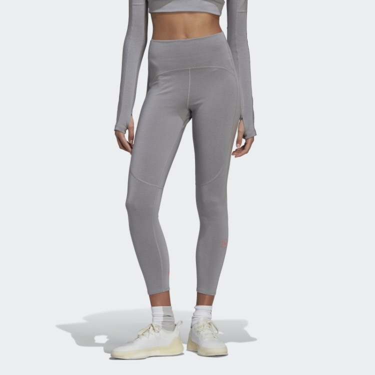 Leggings De Ioga Adidas By Stella Mccartney 7/8 Fashion Light Onix