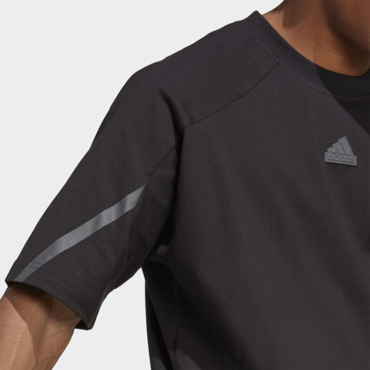 T-shirt Desenhada Para 4 Dias De Jogo Adidas Preta