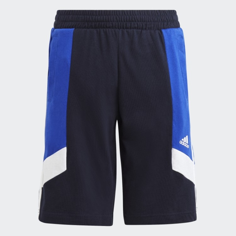 Short Adidas Colorblock 3 Listras Regular Fit Ink