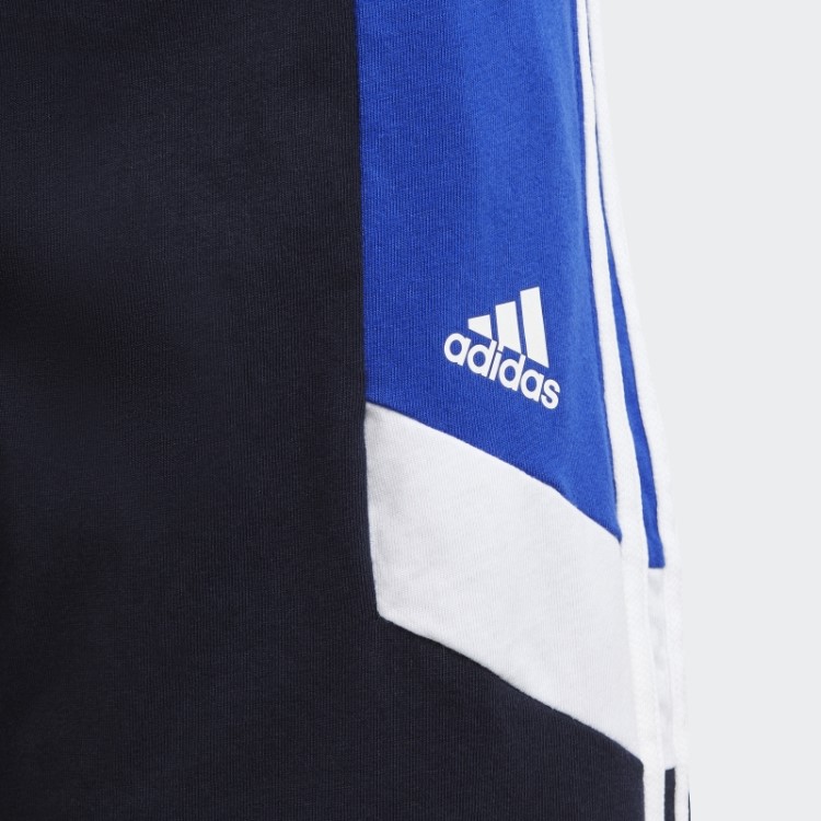 Short Adidas Colorblock 3 Listras Regular Fit Ink