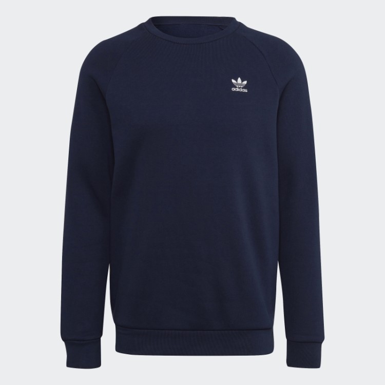 Adicolor Essentials Trefoil Moletom Com Gola Redonda Noite índigo Adidas
