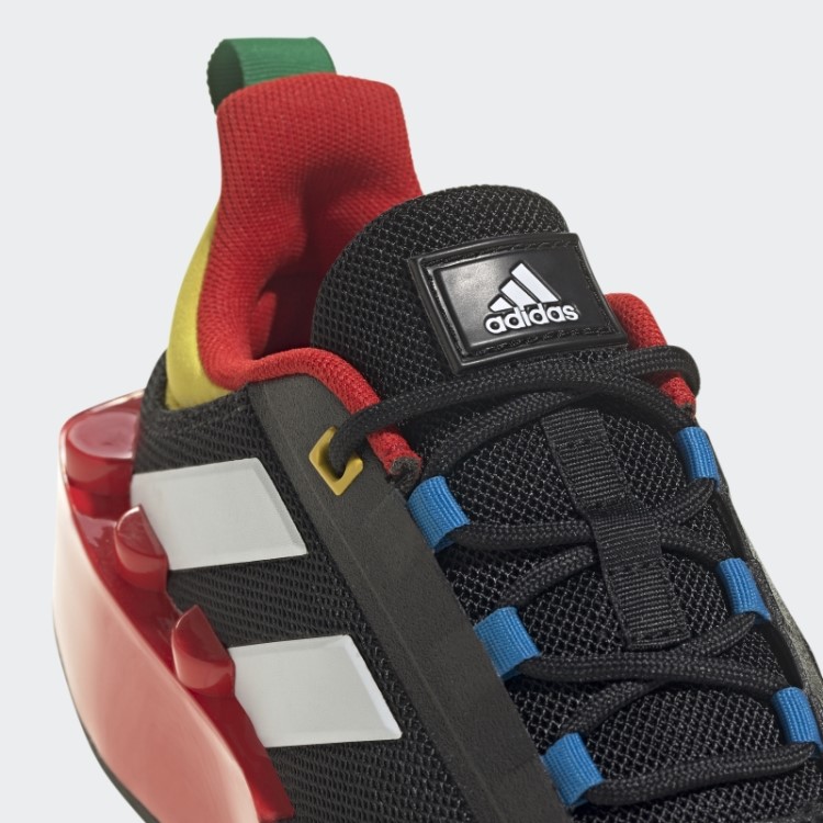 Sapatos Pretos Adidas X Lego Tech Rnr Moda