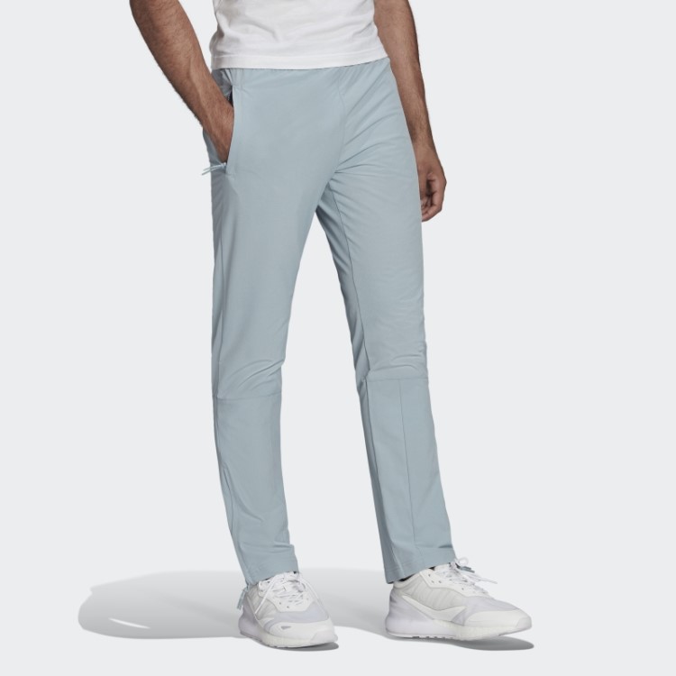 Calça De Treino Adicolor Trefoil Tec Luxe Cinza Adidas