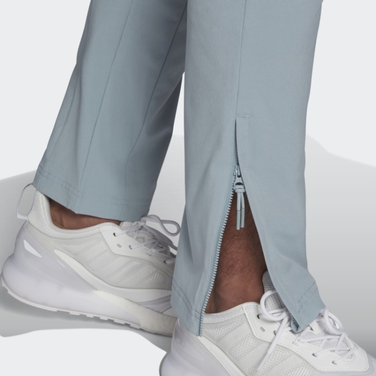 Calça De Treino Adicolor Trefoil Tec Luxe Cinza Adidas