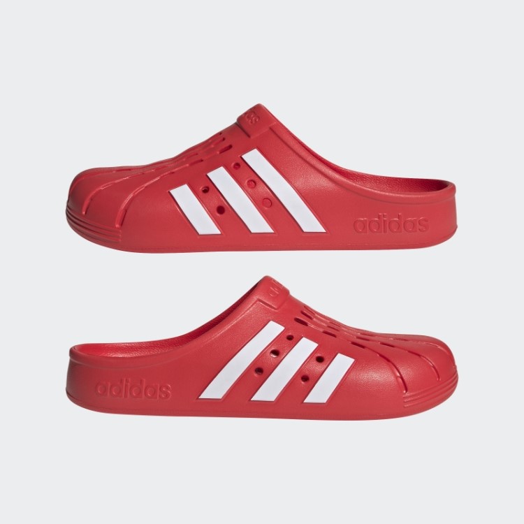 Tamancos Adilette Vermelho Adidas