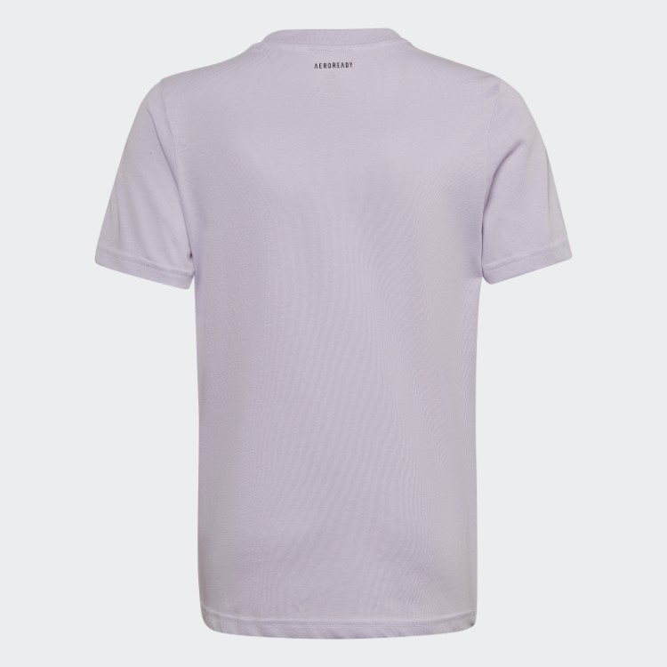 Camiseta Com Estampa Roxa Adidas Marimekko