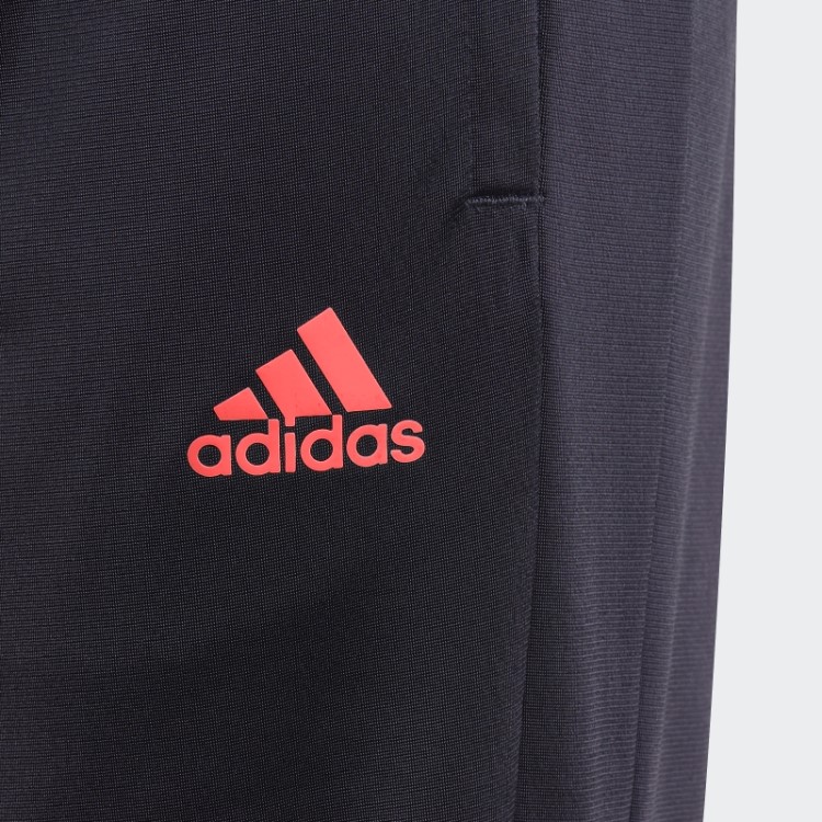 Adidas Agasalho De Treino Em Poliéster Com As Três Listras Azul Marinho Aeroready