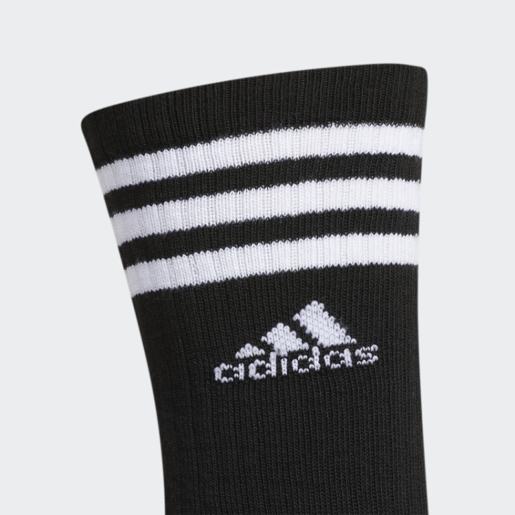 Meias Mistas Acolchoadas 6 Pares Adidas White Fashion