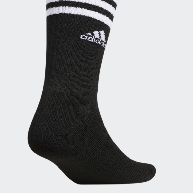 Meias Mistas Acolchoadas 6 Pares Adidas White Fashion