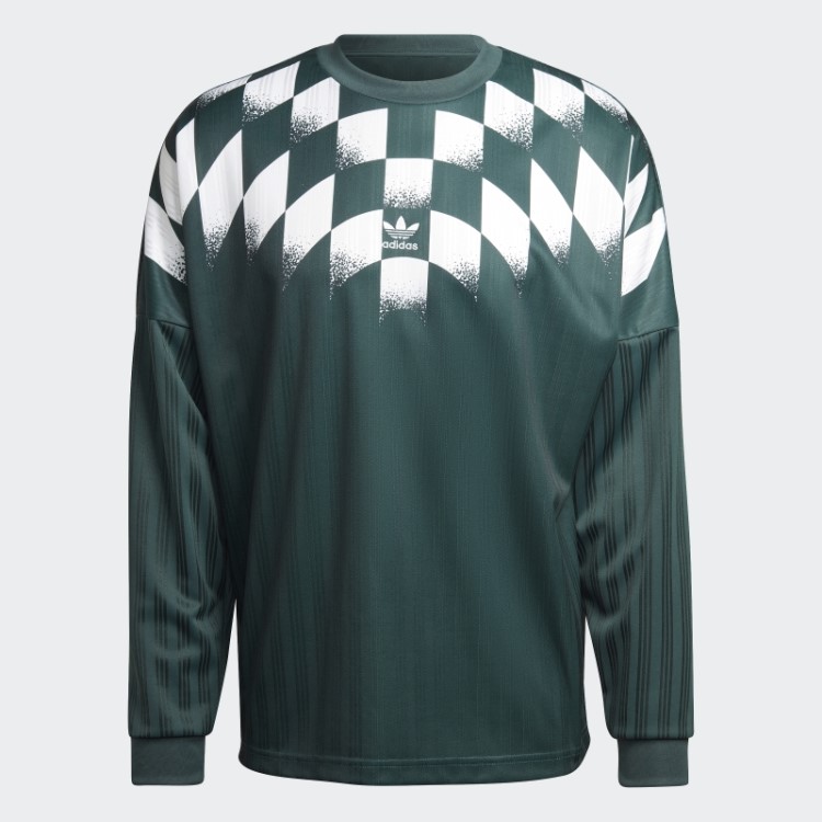 Camisa De Manga Longa Adidas Rekive Verde Mineral Quente