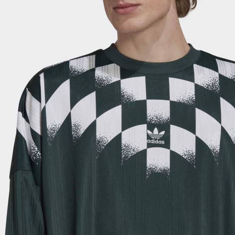Camisa De Manga Longa Adidas Rekive Verde Mineral Quente