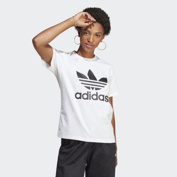 Adicolor Classics T-shirt Trefoil Branca Adidas