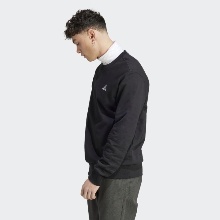 Moletom Adidas Essentials French Terry Com Logo Pequeno Bordado