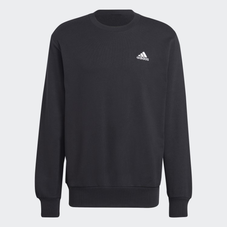 Moletom Adidas Essentials French Terry Com Logo Pequeno Bordado