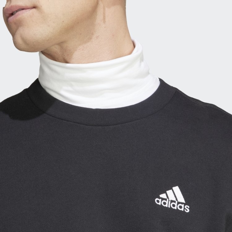 Moletom Adidas Essentials French Terry Com Logo Pequeno Bordado