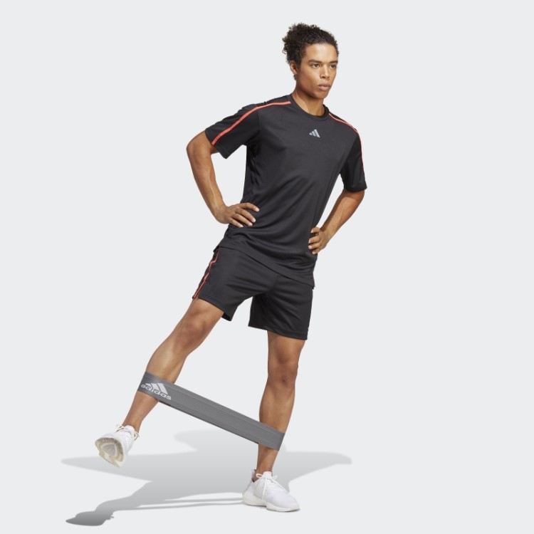 Bermuda Base Para Treino Adidas Preto