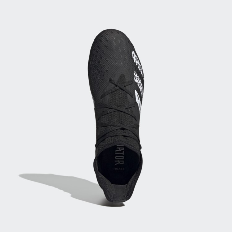 Chuteira Preta Predador Freak.3 Para Solo Firme Adidas