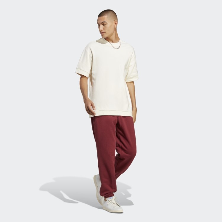 Calça De Moletom Adicolor Contempor French Terry Vermelho Adidas