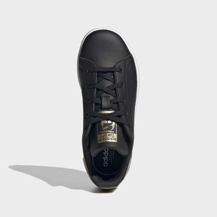Sapatos Adidas Stan Smith Dourados Da Moda