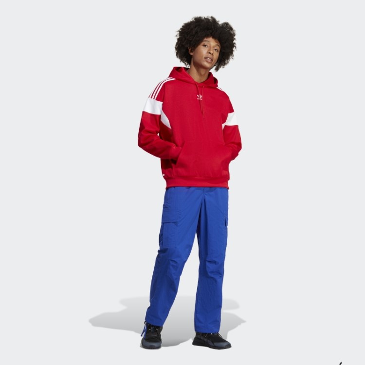Moletom Adicolor Classics Cut Line Escarlate Adidas