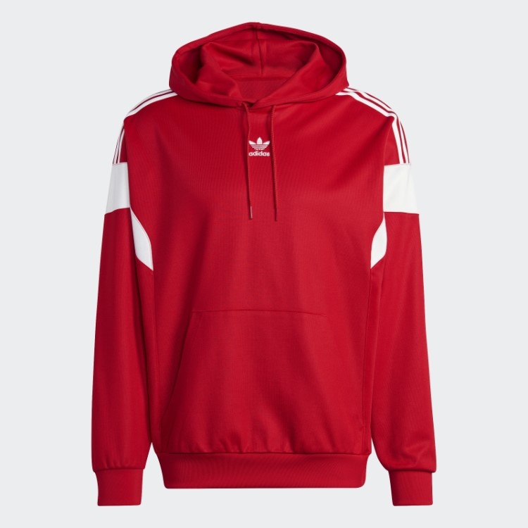 Moletom Adicolor Classics Cut Line Escarlate Adidas