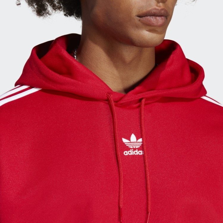 Moletom Adicolor Classics Cut Line Escarlate Adidas