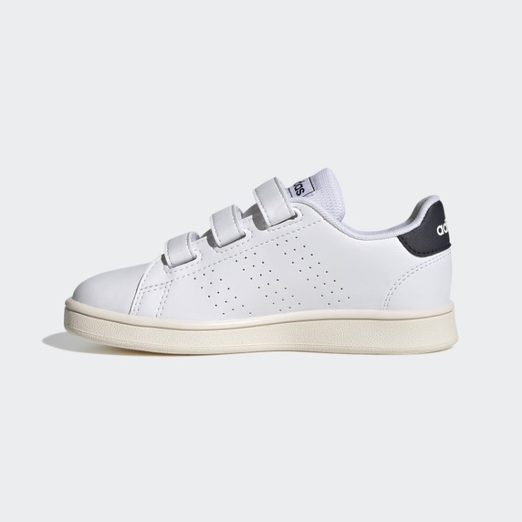 Tênis Branco Adidas Advantage Court Estilo Velcro