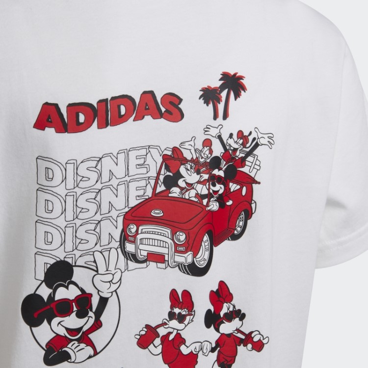 Camiseta Branca Adidas Disney Mickey And Friends