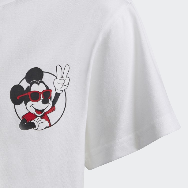 Camiseta Branca Adidas Disney Mickey And Friends