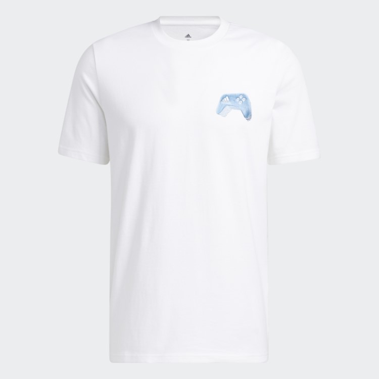 Camiseta Branca Para Jogos Com Mudança De Cor Adidas