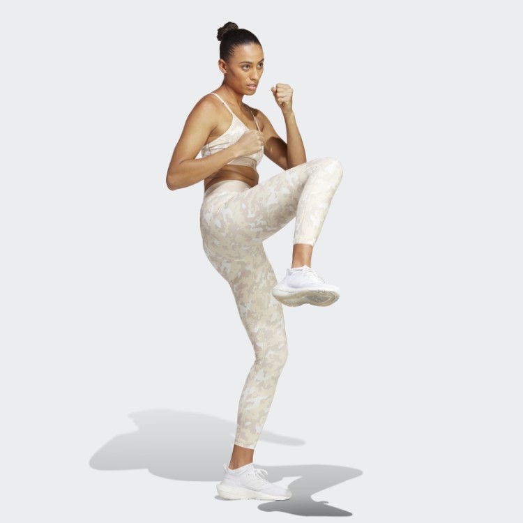 Leggings Adidas Techfit Camo 7/8 Areia