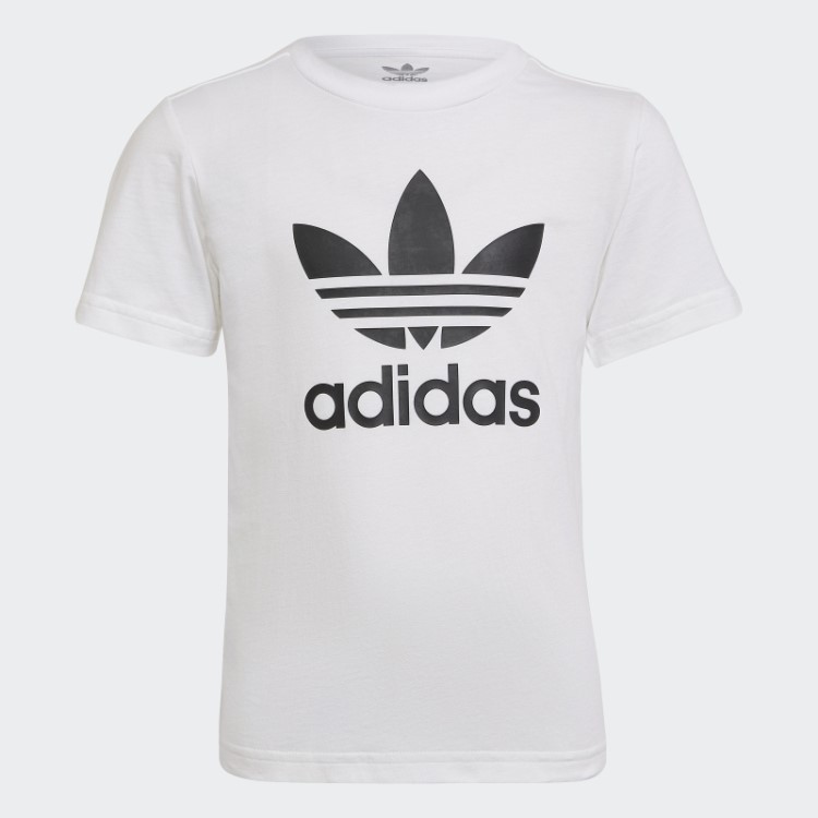 Conjunto De Shorts E Camiseta Adicolor Branco Adidas