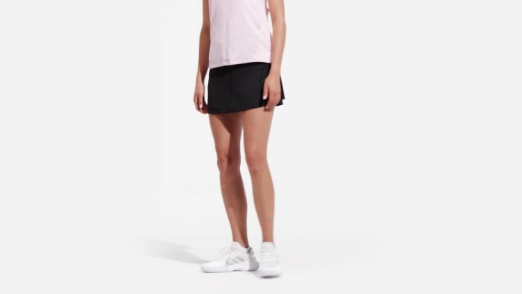 Saia De Tênis Preta Adidas