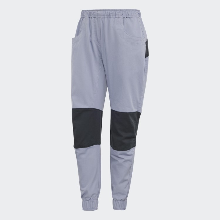Cinco Calças De Escalada Felsblock Prata Violeta Adidas