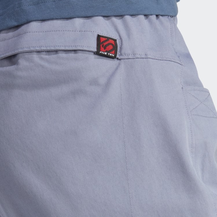 Cinco Calças De Escalada Felsblock Prata Violeta Adidas