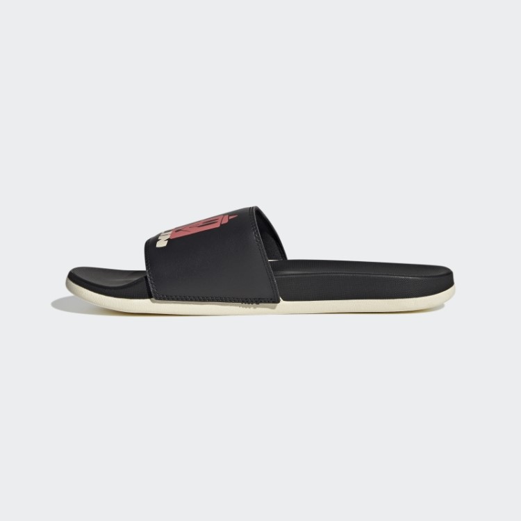 Sandália Adidas Adilette Comfort Cor Ecru