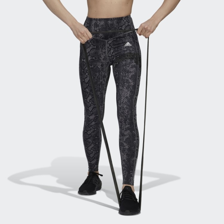 Meia-calça De Treino Hiperglam Aeroready Multicolorida Adidas