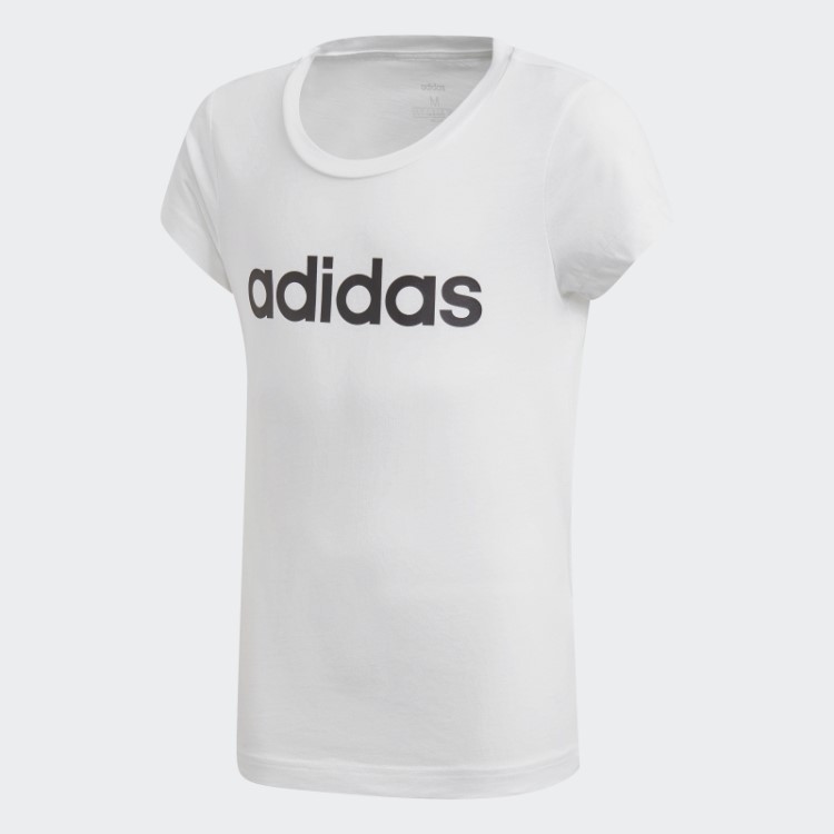 Camiseta Linear Essentials Branca Adidas