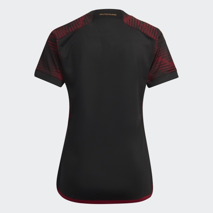 Adidas Alemanha 22 Camisa Alternativa Preta