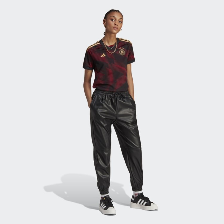 Adidas Alemanha 22 Camisa Alternativa Preta
