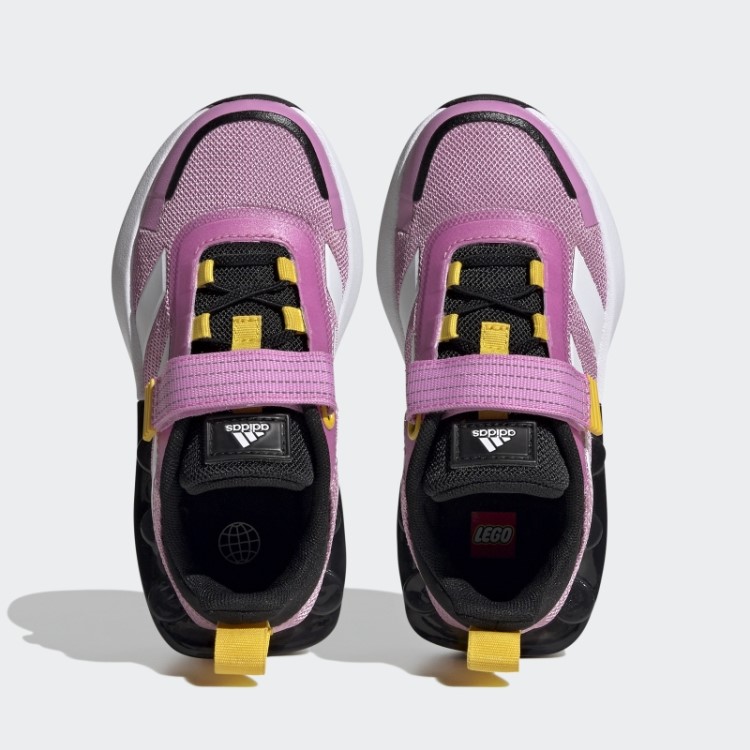 Adidas X Lego Tech Rnr Sapatos De Renda Elástica Orquídea