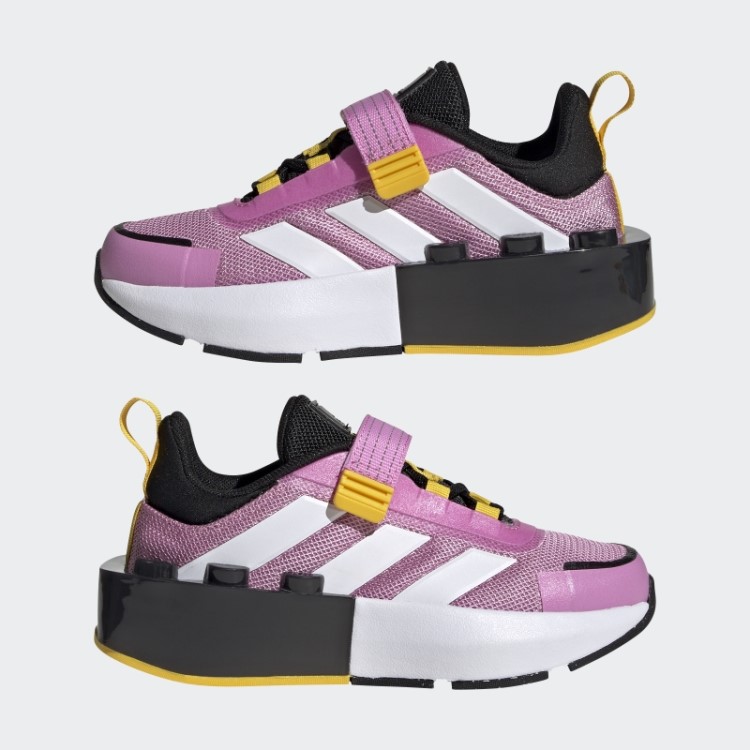 Adidas X Lego Tech Rnr Sapatos De Renda Elástica Orquídea