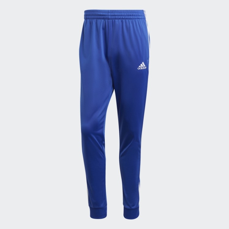 Adidas Basic 3 Listras Agasalho De Treino Azul