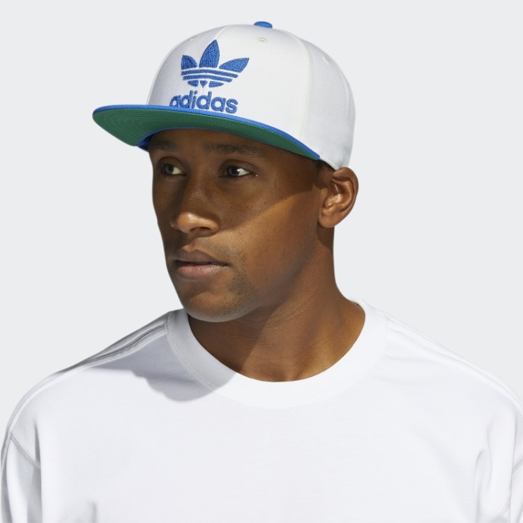 Boné Adidas Trefoil Snapback Pássaro Azul
