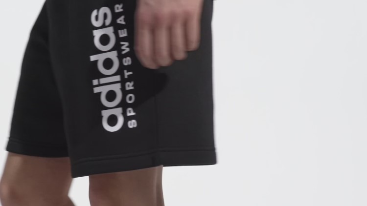 Calção Gráfico De Lã Todo Szn Preto Adidas