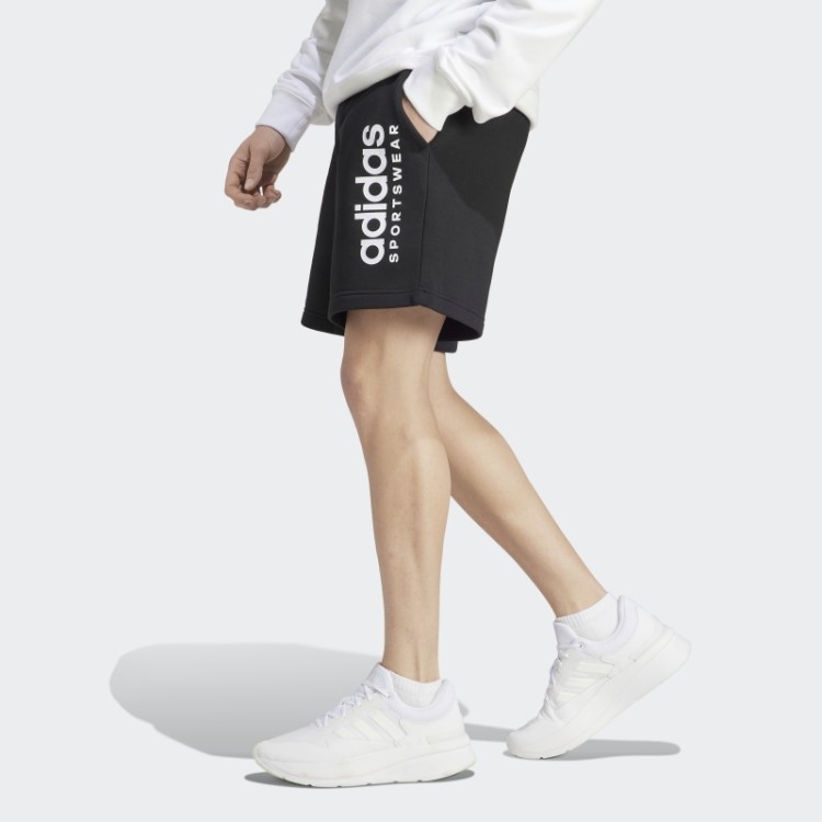 Calção Gráfico De Lã Todo Szn Preto Adidas