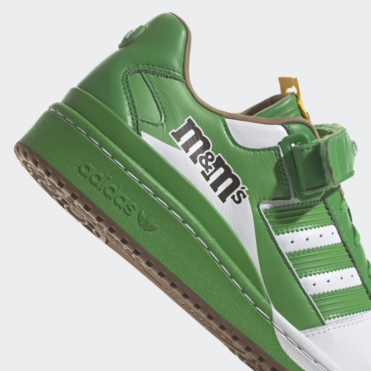 Verde Adidas M&m's Brand Forum Sapatos Baixos 84
